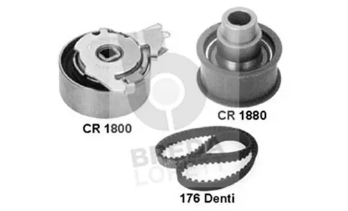 Kit de courroie crantée BREDA LORETT KCD0021