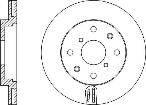 Disque de frein FIT FR0632V