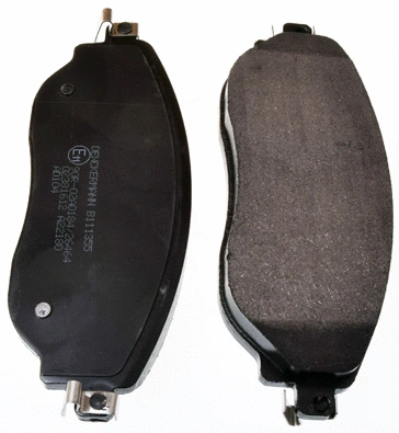 Kit de plaquettes de frein, frein à disque DENCKERMANN B111355
