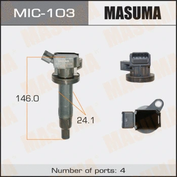 Bobine d'allumage MASUMA MIC-103