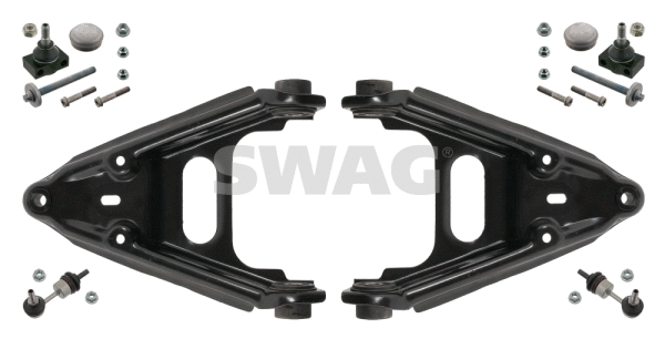 Jeu de bras, suspension de roue SWAG 12 93 2702