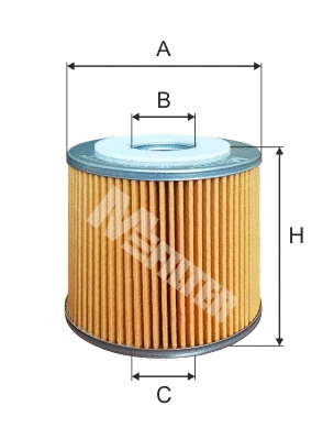 Filtre à huile MFILTER TE 650