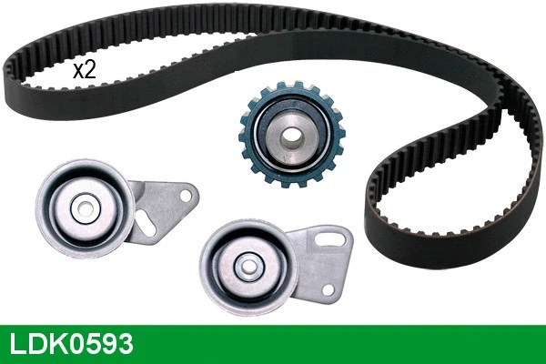 Kit de courroie crantée LUCAS LDK0593