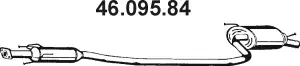 Silencieux arrière EBERSPÄCHER 46.095.84