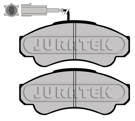 Kit de plaquettes de frein, frein à disque JURATEK JCP1479