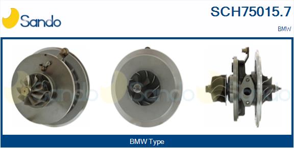 Groupe carter, turbocompresseur SANDO SCH75015.7