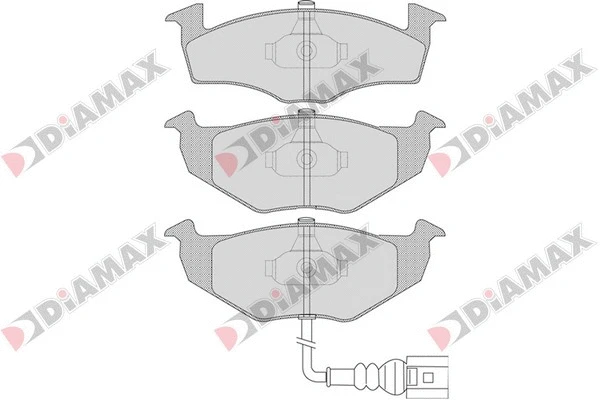 Kit de plaquettes de frein, frein à disque DIAMAX N09331