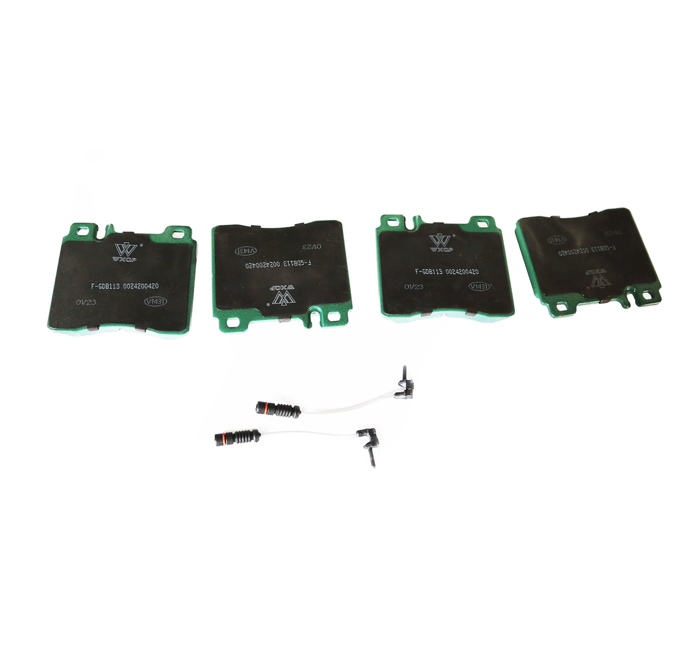 Kit de plaquettes de frein, frein à disque WXQP 140271