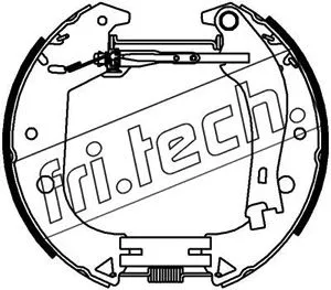 Jeu de mâchoires de frein fri.tech. 16385