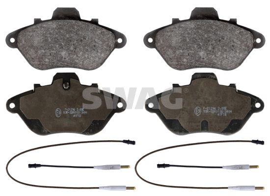 Kit de plaquettes de frein, frein à disque SWAG 64 11 6039