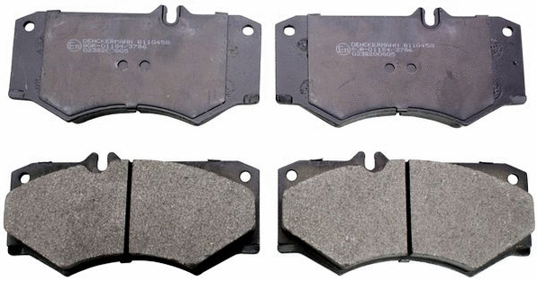 Kit de plaquettes de frein, frein à disque DENCKERMANN B110458