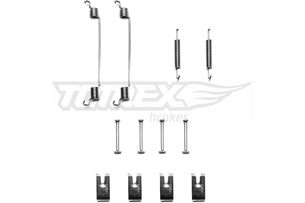 Kit d'accessoires, mâchoire de frein TOMEX Brakes TX 40-41