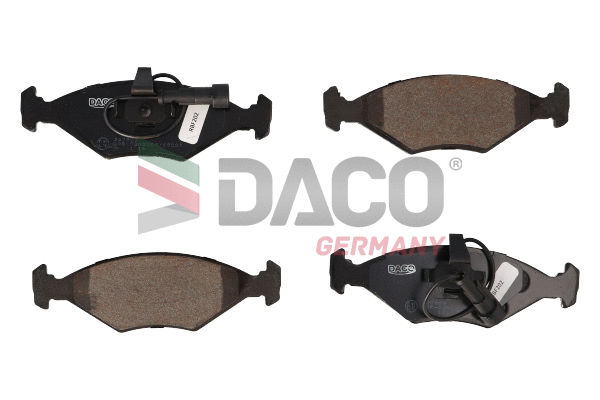 Kit de plaquettes de frein, frein à disque DACO Germany 320909