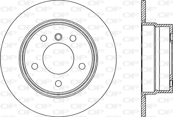Disque de frein OPEN PARTS BDR2330.10