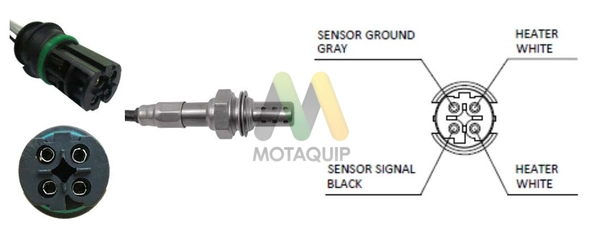 Sonde lambda MOTAQUIP LVOS2034