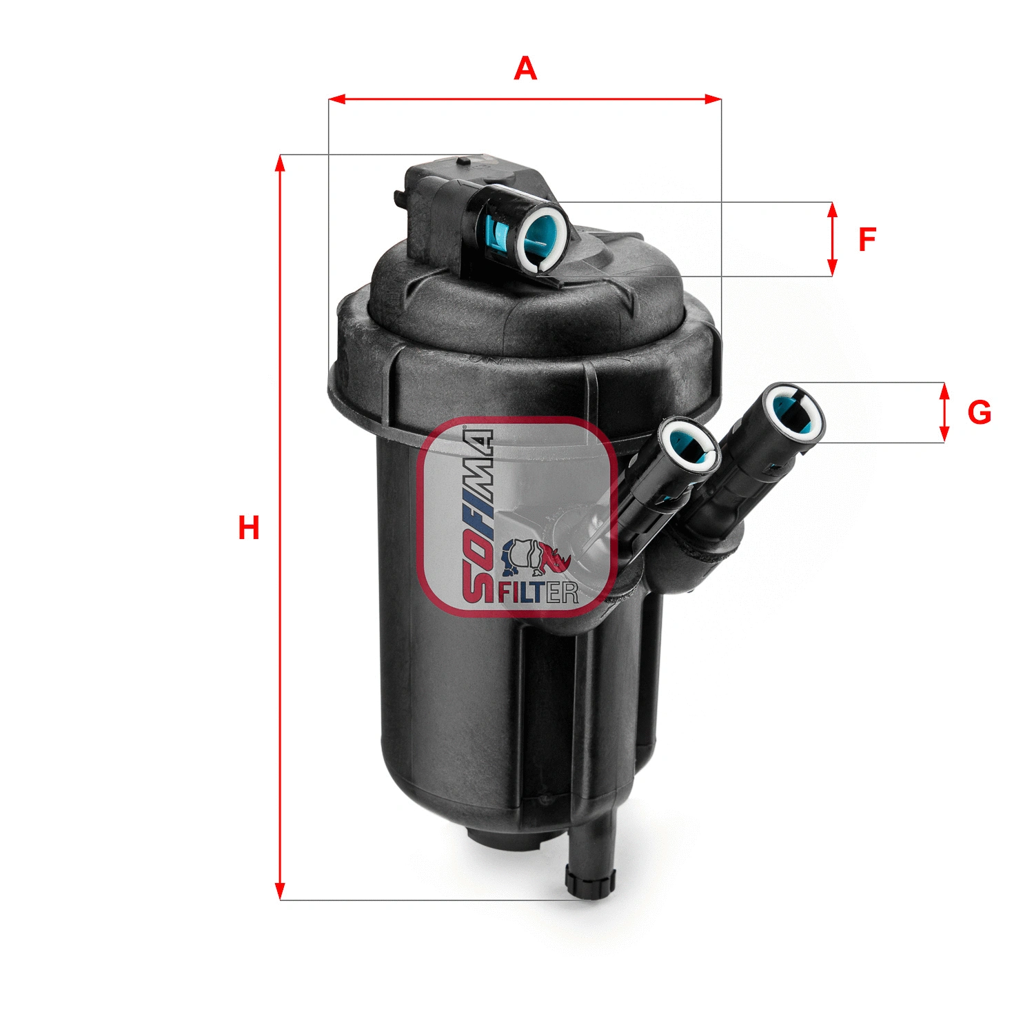 Filtre à carburant SOFIMA S 5116 GC