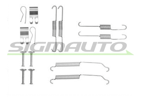 Kit d'accessoires, mâchoire de frein SIGMAUTO SK0882