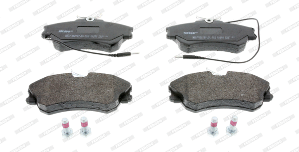 Kit de plaquettes de frein, frein à disque FERODO FDB1124