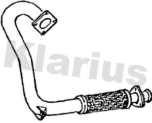 Tuyau d'échappement KLARIUS 110214