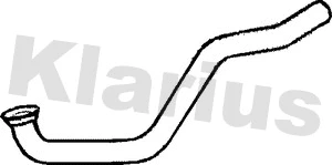Tuyau d'échappement KLARIUS 130220