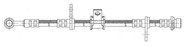 Flexible de frein CEF 511316
