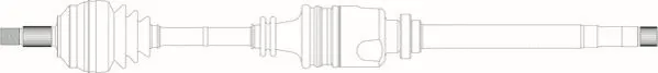 Arbre de transmission GENERAL RICAMBI FI3219