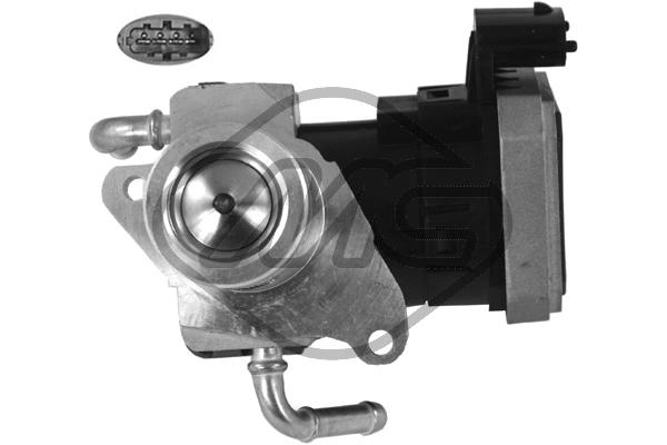 Vanne EGR, commande des gaz d'échappement Metalcaucho 93008