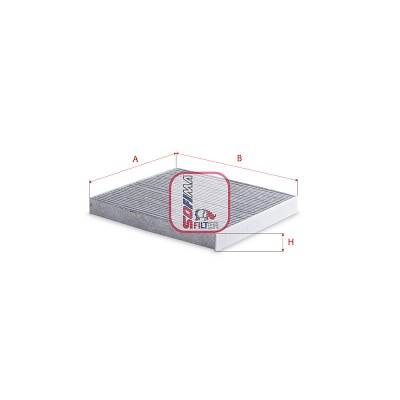 Filtre, air de l'habitacle SOFIMA S 4437 CA
