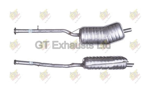 Silencieux arrière GT Exhausts GBM220