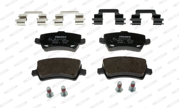 Kit de plaquettes de frein, frein à disque FERODO FDB4237