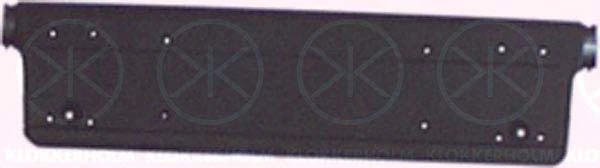 Support de plaque d'immatriculation KLOKKERHOLM 0061920