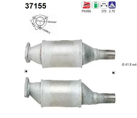 Catalyseur AS 37155