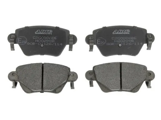 Kit de plaquettes de frein, frein à disque ABE C2G008ABE