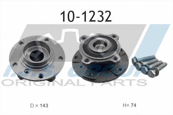 Kit de roulements de roue IJS GROUP 10-1232