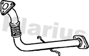 Tuyau d'échappement KLARIUS 110058