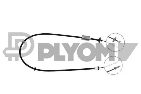 Tirette à câble, commande d'embrayage PLYOM P025190