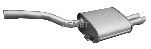 Silencieux arrière ASMET 03.135