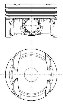 Piston MAHLE 028 PI 00171 000