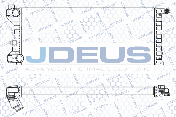 Radiateur, refroidissement du moteur JDEUS M-0030020