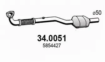 Catalyseur ASSO 34.0051