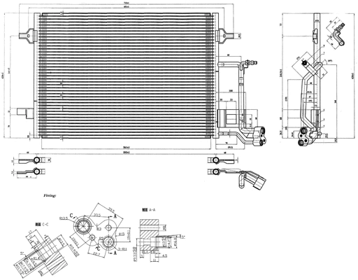 Condenseur, climatisation PowerMax 7110452