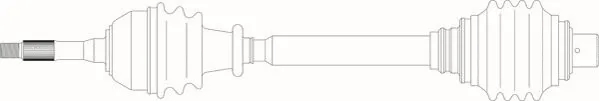Arbre de transmission GENERAL RICAMBI RE3012