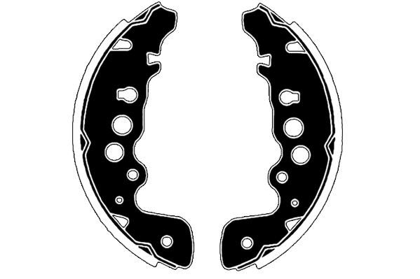 Jeu de mâchoires de frein RAICAM RA27980