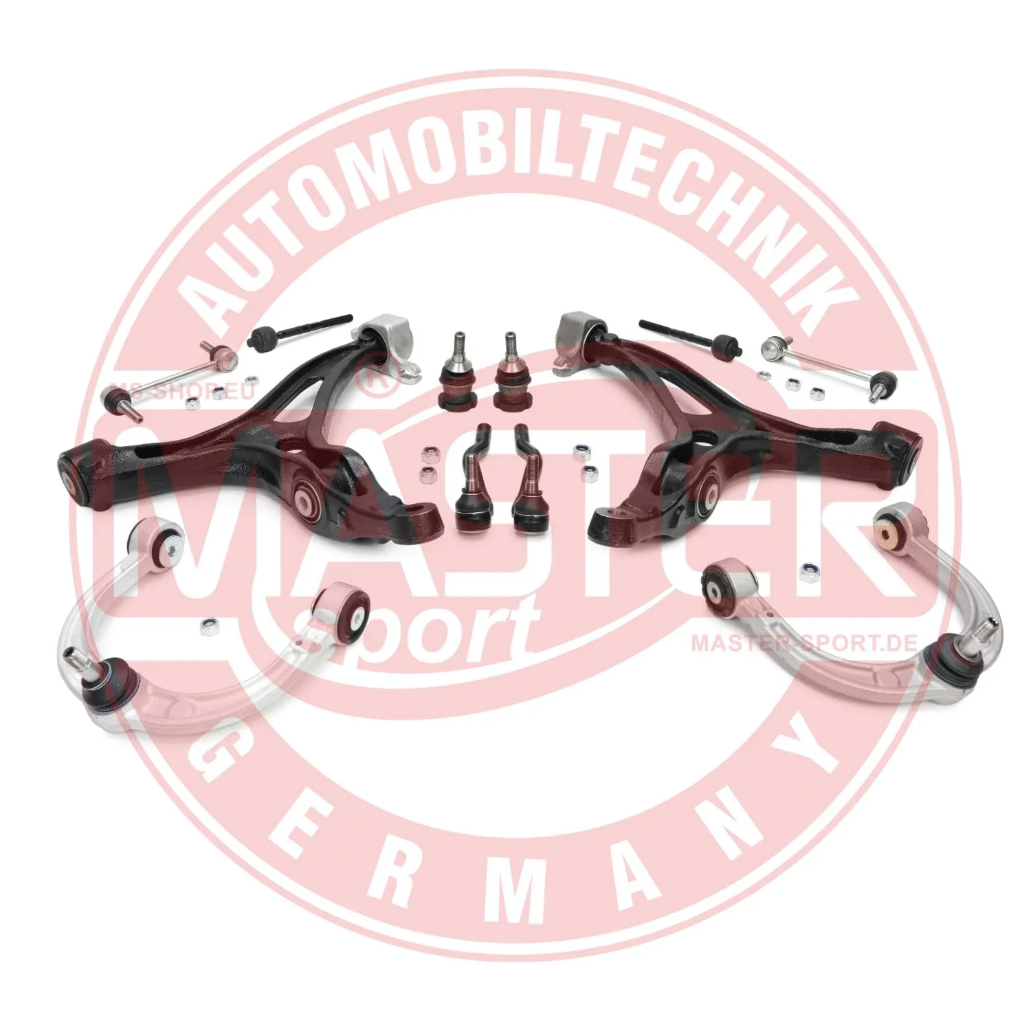 Jeu de bras, suspension de roue MASTER-SPORT GERMANY 37058/1-KIT-MS