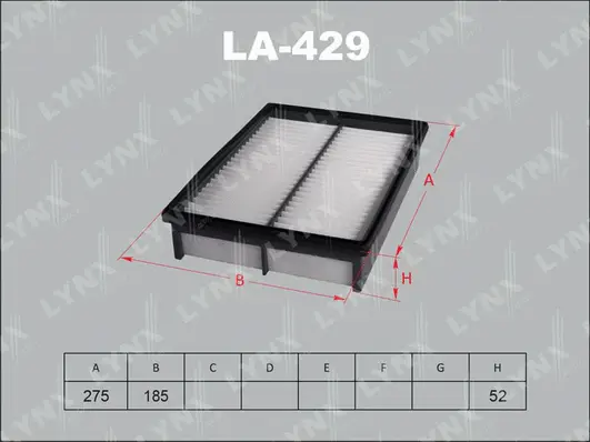 Filtre à air LYNXAUTO LA-429