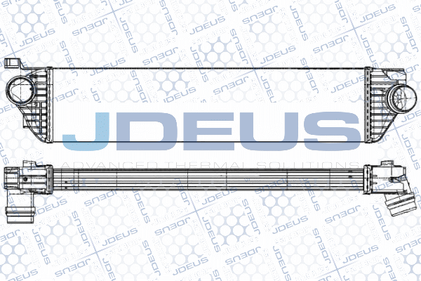 Refroidisseur d'air de suralimentation JDEUS M-823111A