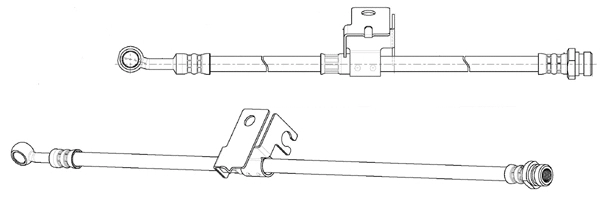 Flexible de frein CEF 512841