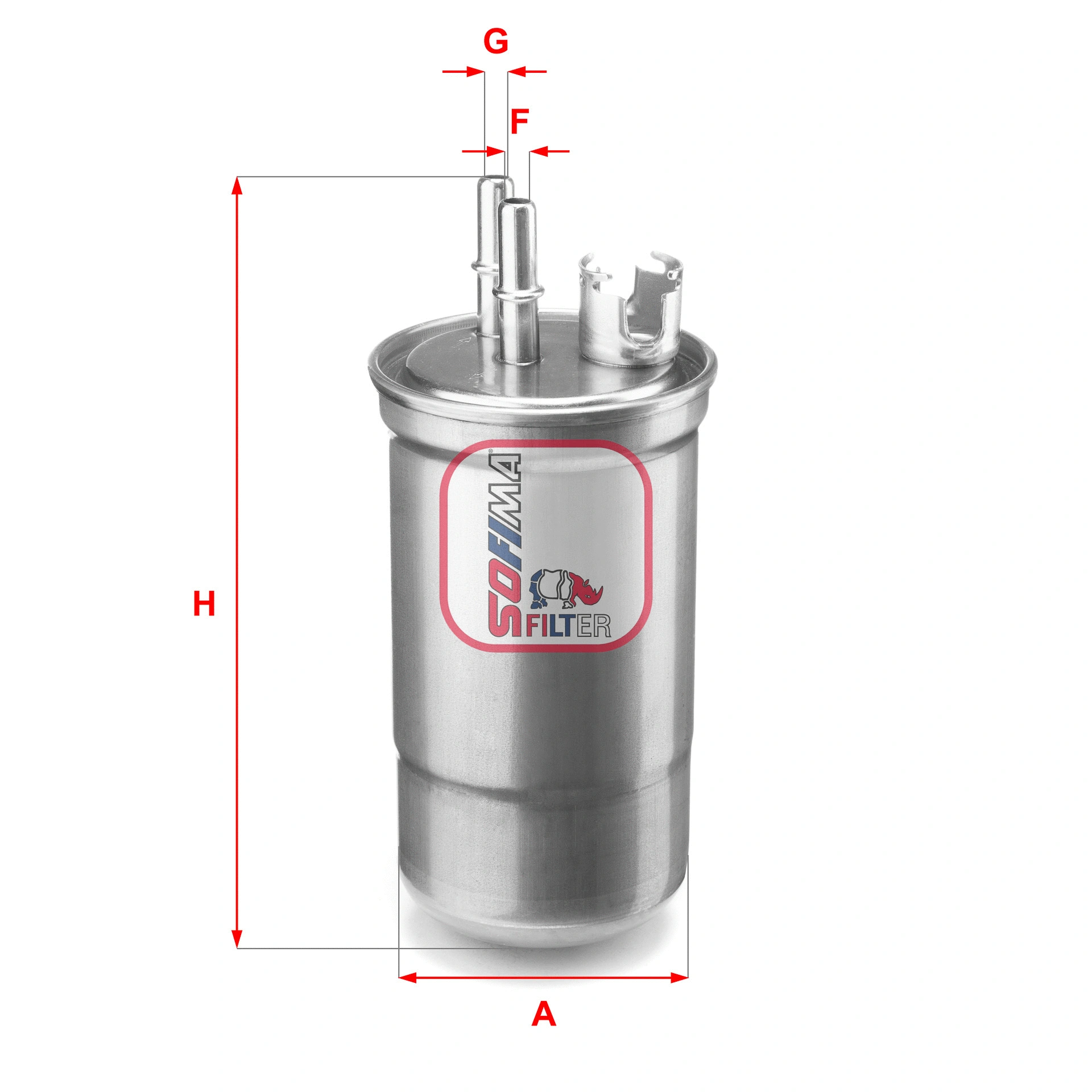 Filtre à carburant SOFIMA S 4433 NR