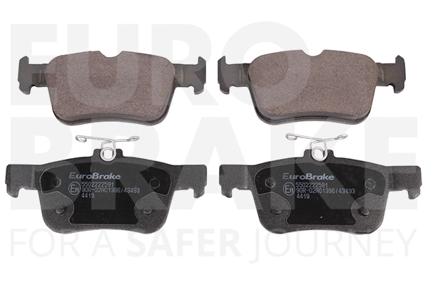 Kit de plaquettes de frein, frein à disque EUROBRAKE 5502222591