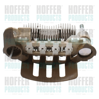 Pont de diodes, alternateur HOFFER 52230